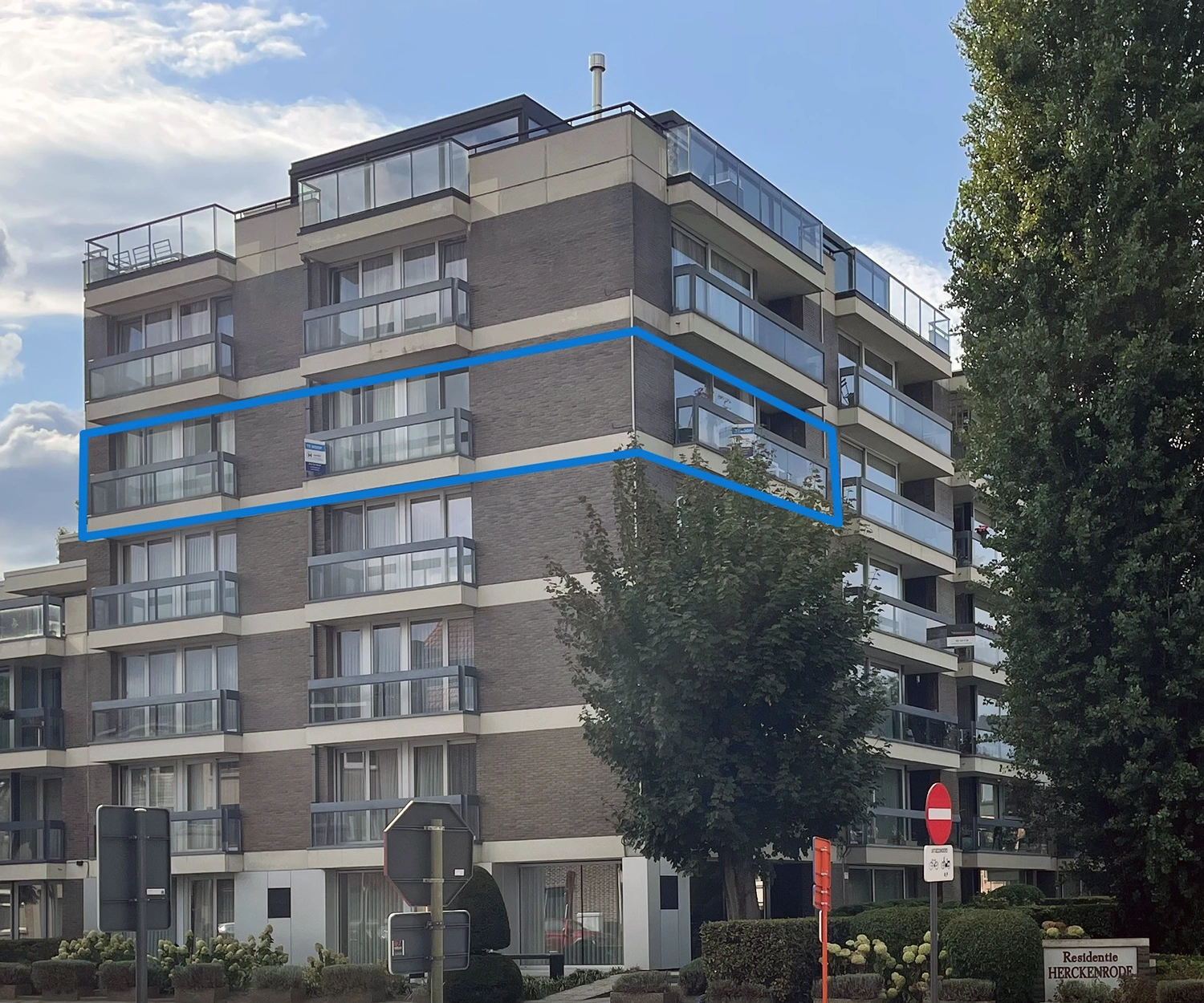 Foto van het appartement van de mama van Ann